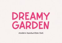 Dreamy Garden Font - Featured Image