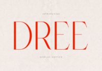 Dree Font - Featured Image