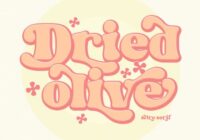 Dried Olive Font - Featured Image