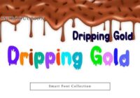 Dripping Gold Font - Featured Image