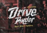 Drive Ryder Font - Featured Image