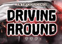 Driving Around Font - Featured Image