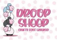 Droop Sheep Font - Featured Image