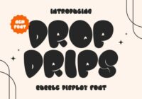 Drop Drips Font - Featured Image