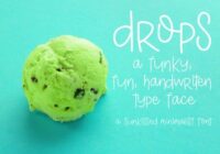 Drops Font - Featured Image
