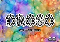 Droso Font - Featured Image