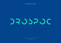 Drospoc Font - Featured Image