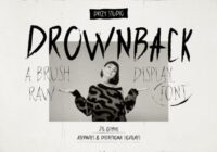 Drownback Font - Featured Image