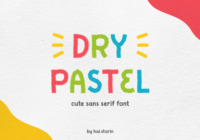 Dry Pastel Font - Featured Image