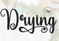 Drying Font - Featured Image