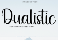 Dualistic Font - Featured Image