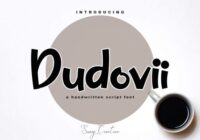 Dudovii Font - Featured Image