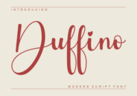 Duffino Font - Featured Image