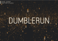 Dumblerun Font - Featured Image