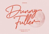 Dunny Fuller Font - Featured Image