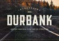Durbank Font - Featured Image