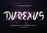Durexus Font - Featured Image