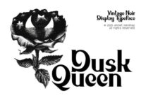 Dusk Queen Font - Featured Image