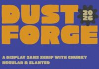 Dust Forge Font - Featured Image