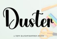 Duster Font - Featured Image
