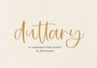 Duttary Font - Featured Image