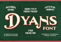 Dyans Font - Featured Image