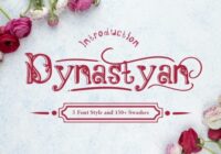 Dynastyan Font - Featured Image