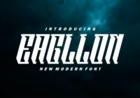 Eagllon Font - Featured Image