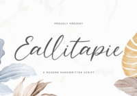 Eallitapie Font - Featured Image