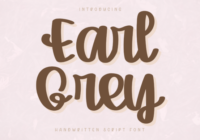 Earl Grey Font - Featured Image