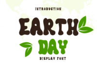 Earth Day Font Font - Featured Image