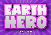 Earth Hero Font - Featured Image