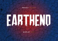 Earthend Font - Featured Image