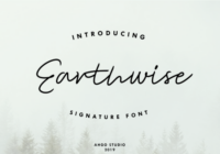 Earthwise Font - Featured Image
