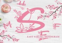 East Sakura Monogram Font - Featured Image