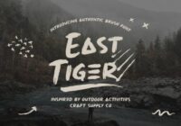 East Tiger Font - Featured Image