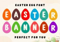 Easter Banner Font - Featured Image
