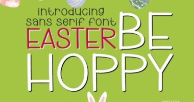 Easter Be Hoppy Font - Featured Image