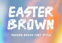 Easter Brown Font - Featured Image