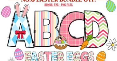 Easter Bundle Font - Featured Image