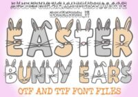 Easter Bunny Ears Font - Featured Image