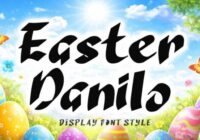 Easter Danilo Font - Featured Image