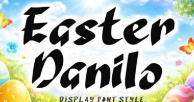 Easter Danilo Font - Featured Image