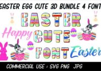 Easter Egg Cute Font - Featured Image