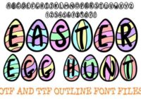 Easter Egg Hunt Font - Featured Image