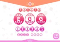 Easter Egg Tribal Font - Featured Image