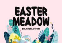 Easter Meadow Font - Featured Image