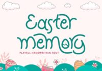 Easter Memory Font - Featured Image