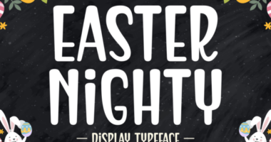 Easter Nighty Font - Featured Image
