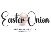 Easter Onion Font - Featured Image